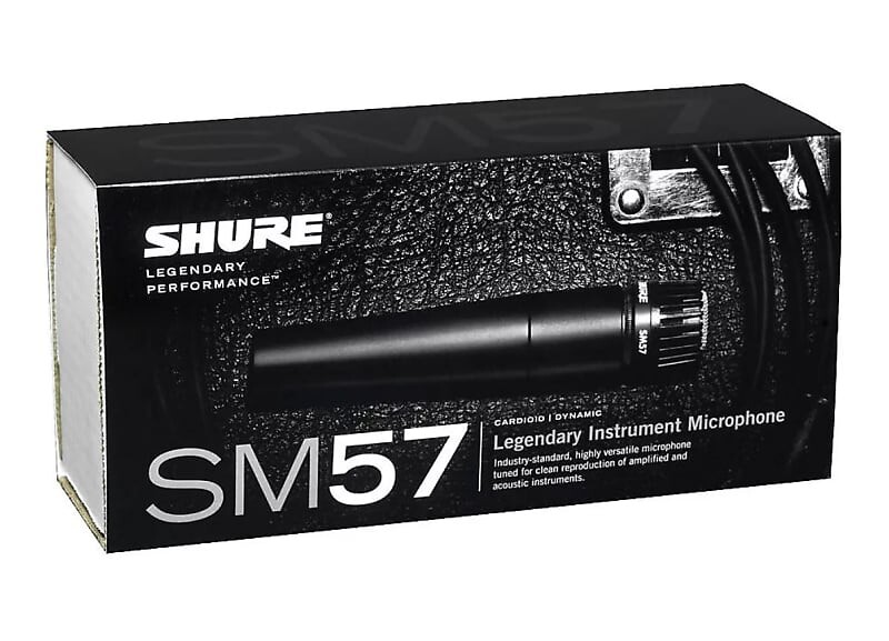 

Динамический микрофон Shure SM57 Cardioid Dynamic Microphone