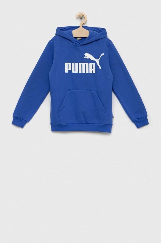 Детская толстовка ESS Big Logo Hoodie FL B Puma, синий