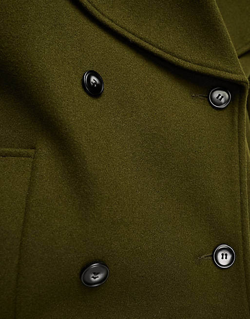 

Бушлат цвета хаки ASOS DESIGN