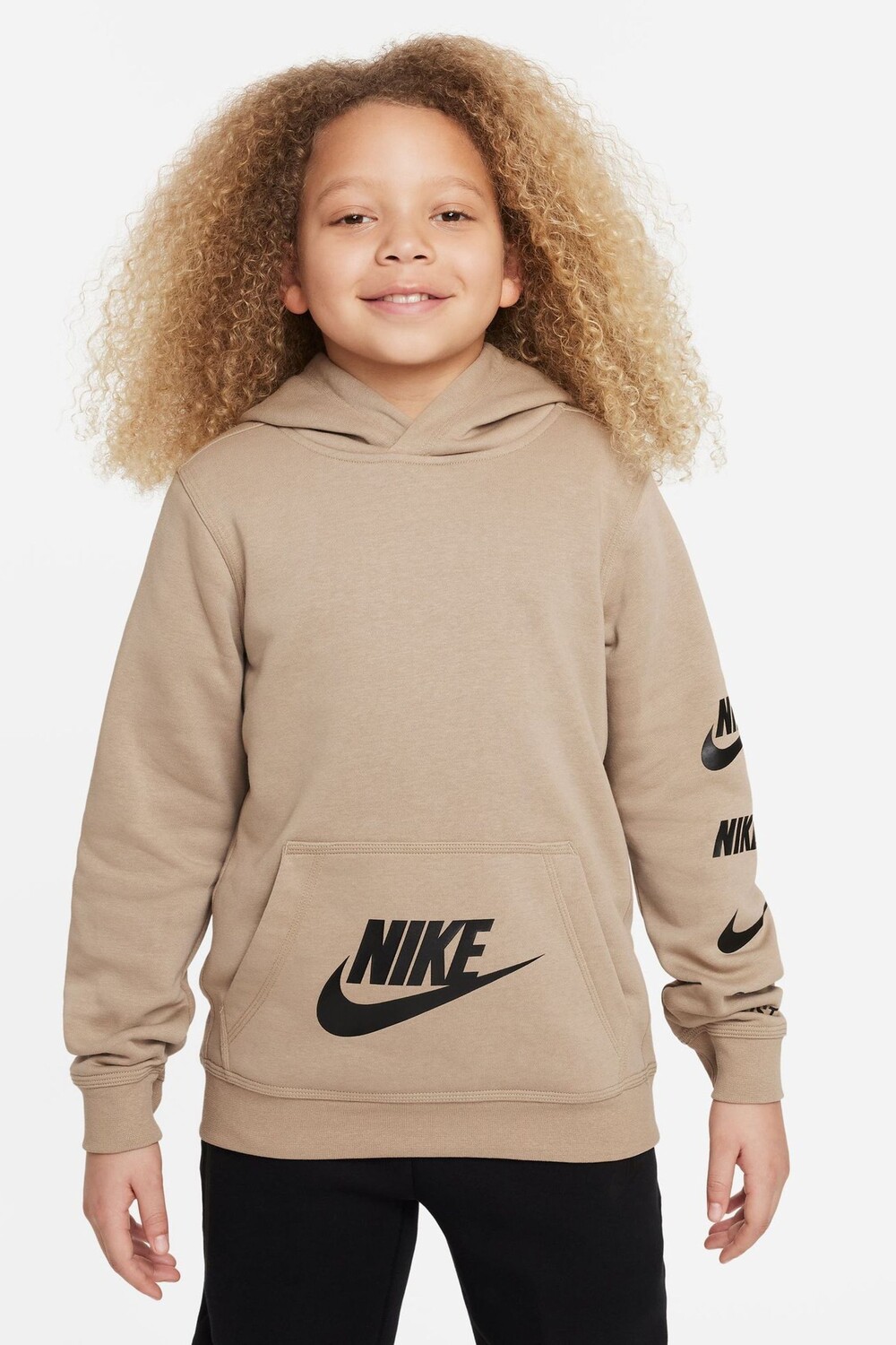 

Вязаный с капюшоном и логотипом Nike