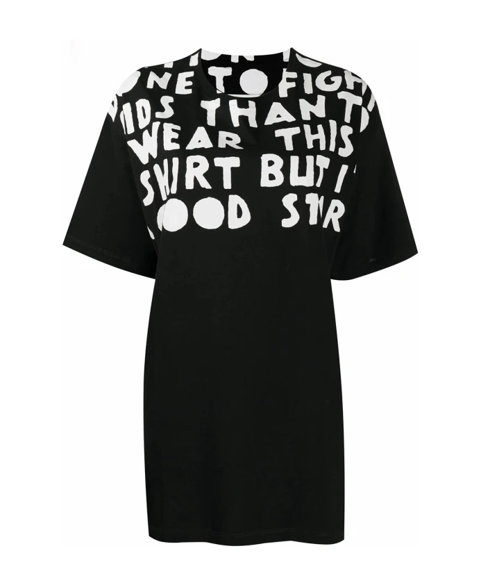 

Хлопковая футболка с логотипом Maison Margiela, черный