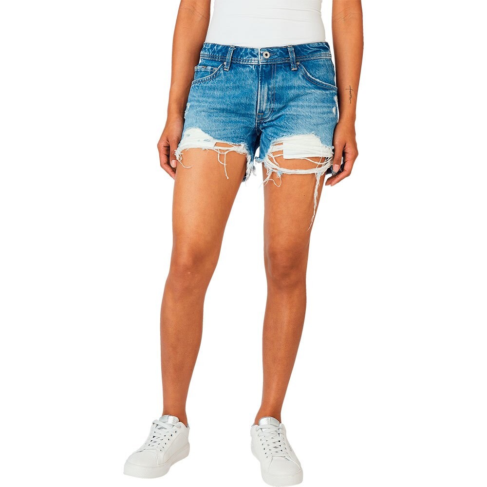 

Шорты Pepe Jeans Thrasher 1/4 VT2 Denim, синий