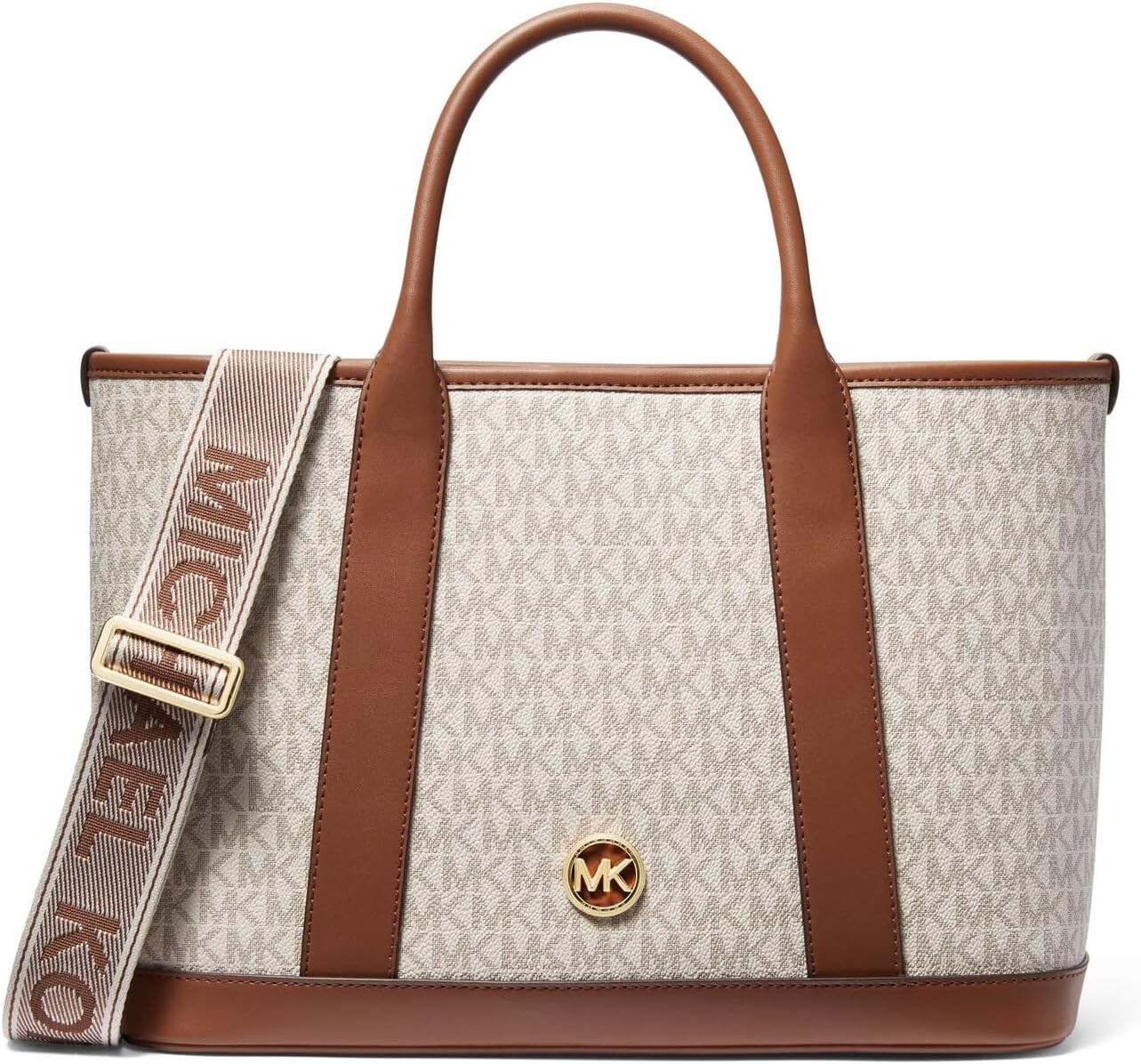 

Средняя сумка Luisa MICHAEL Michael Kors, цвет Vanilla/Luggage