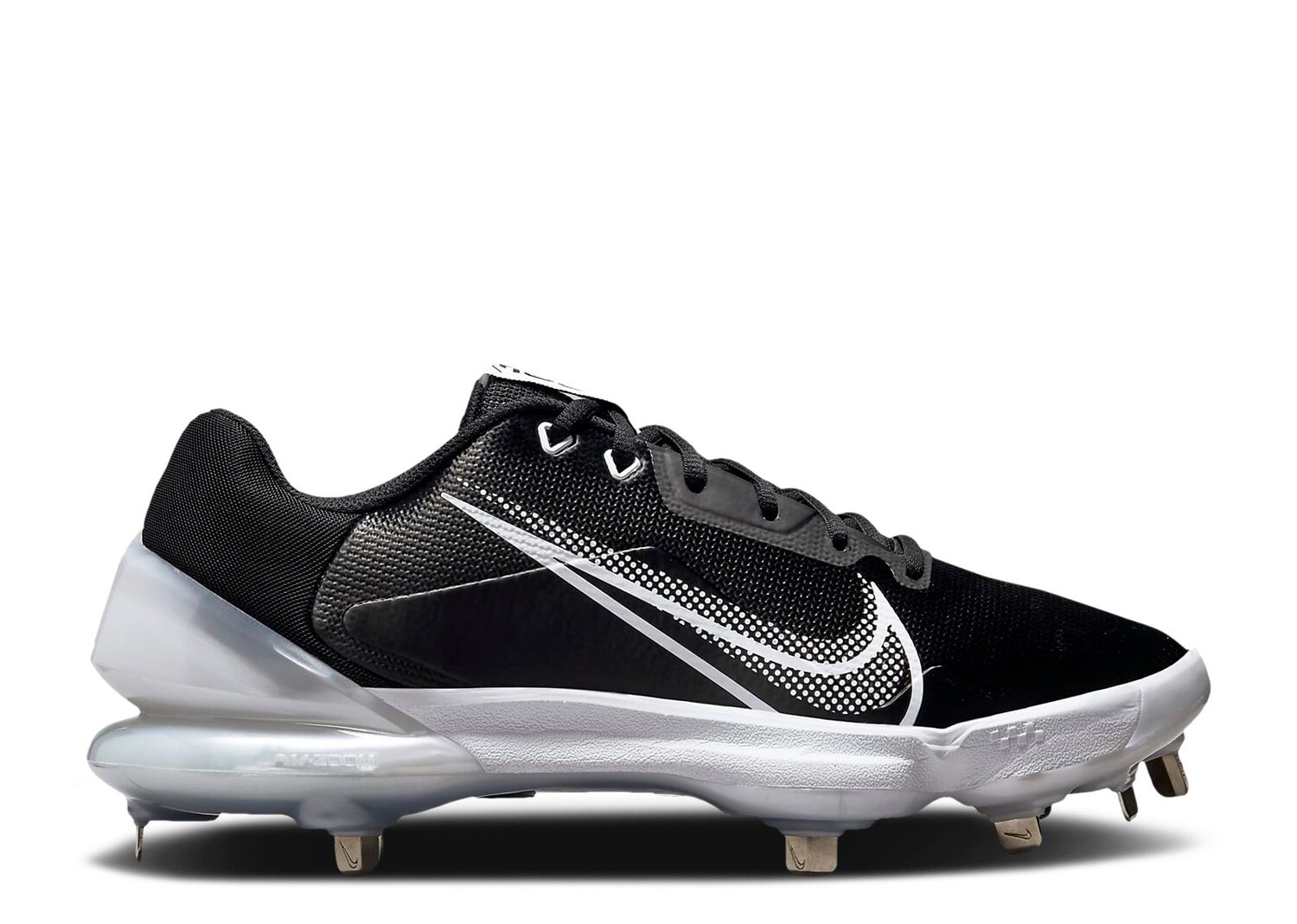 

Кроссовки Nike Force Zoom Trout 7 Pro 'Black White', черный