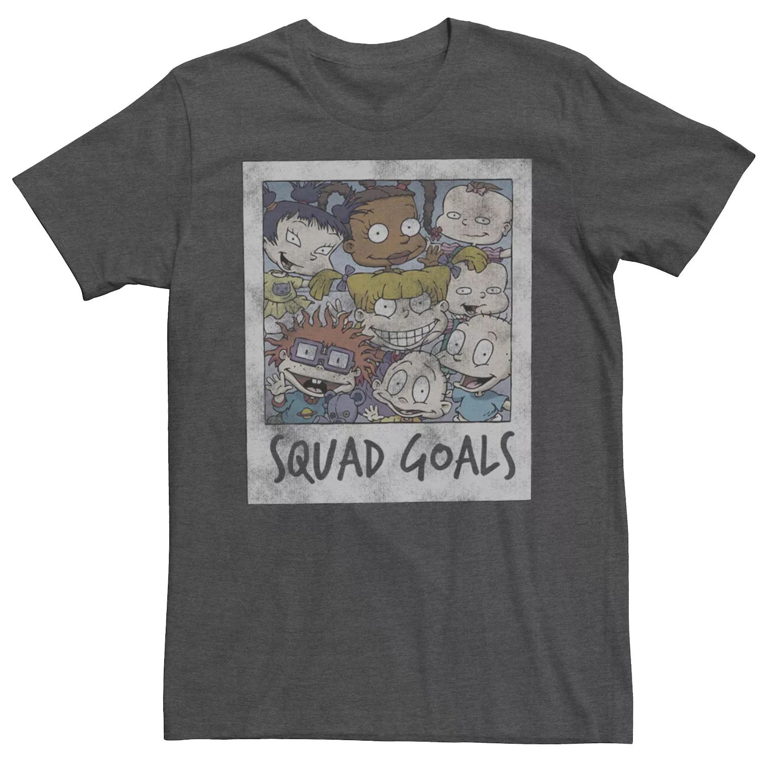 Мужская футболка Rugrats Squad Goals с фотографией Licensed Character