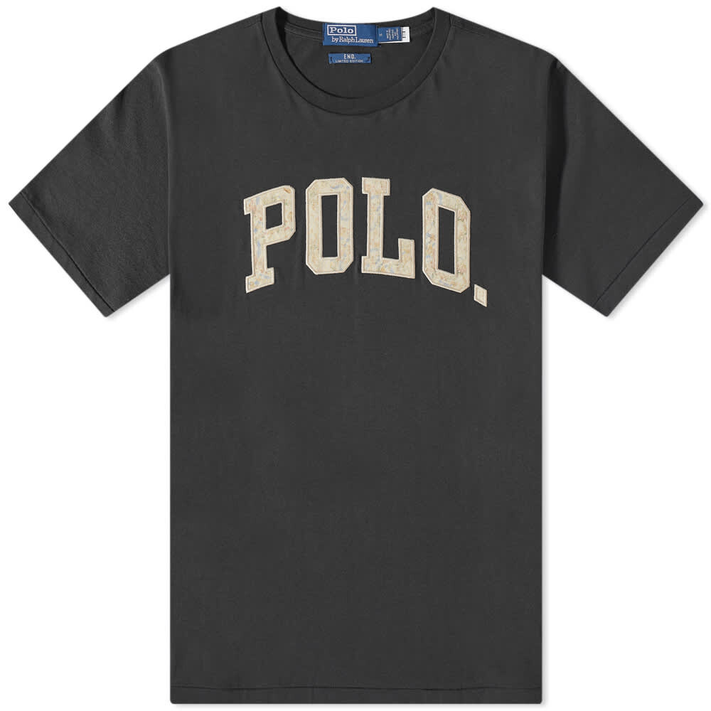

END. футболка-поло с логотипом Ralph Lauren из коллаборации с Polo Ralph Lauren, черный