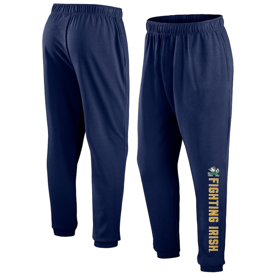 

Спортивные брюки Fanatics Branded Notre Dame Fighting Irish, нави