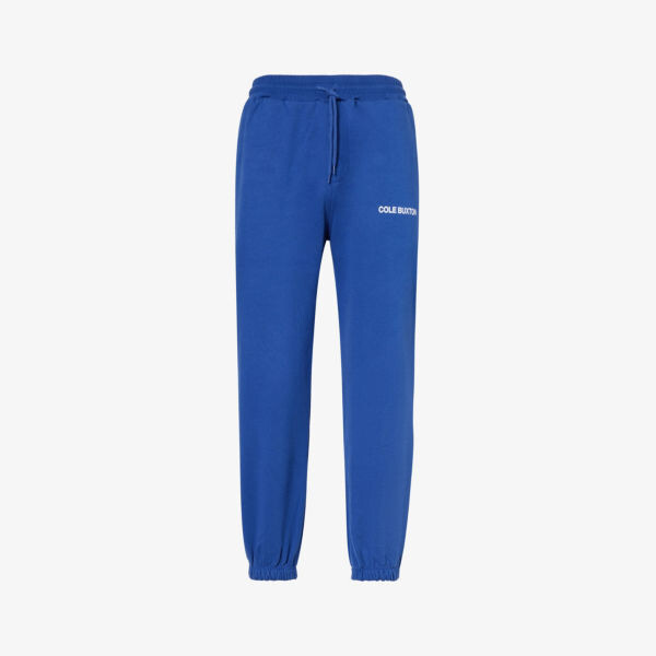 

Спортивные брюки из хлопкового джерси с логотипом CB Sportswear Cole Buxton, синий