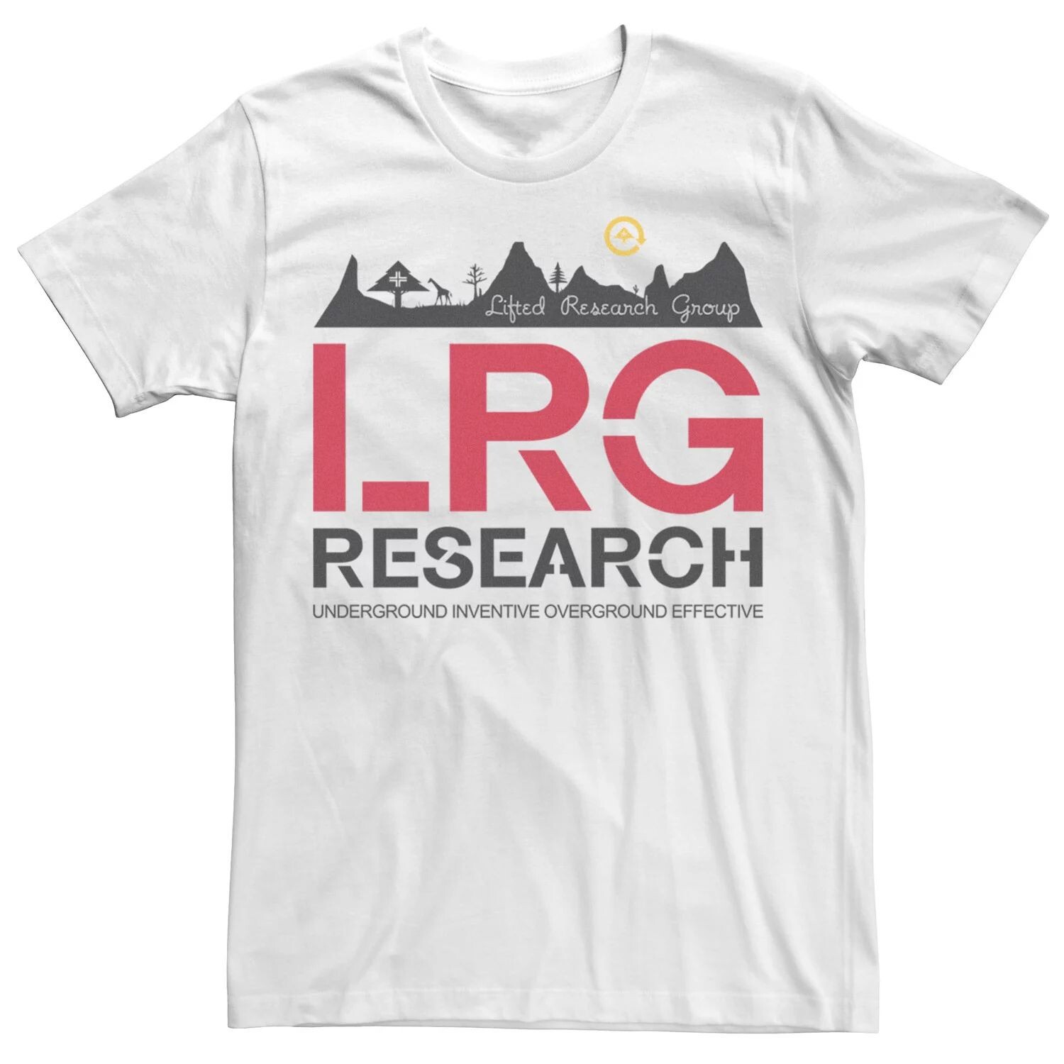 

Мужская исследовательская футболка LRG Licensed Character