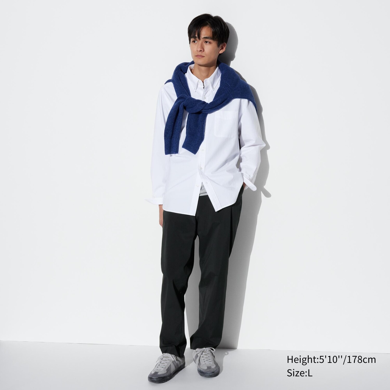

Брюки airsense relax UNIQLO, черный