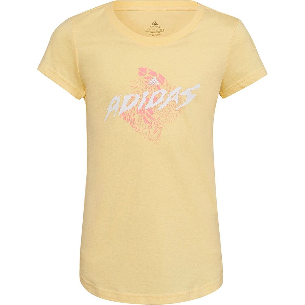 

Футболка с коротким рукавом adidas 3BAR, желтый