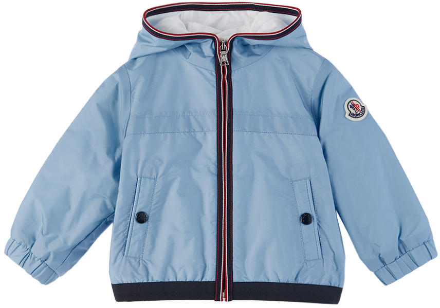 

Детская куртка Антона Moncler Enfant, цвет Blue