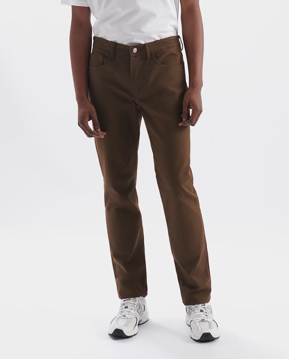 Обычные мужские брюки с пятью карманами коричневого цвета Loreak Mendian, коричневый
