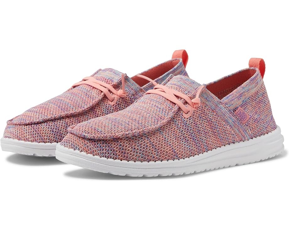 

Кроссовки Hey Dude Wendy Halo Slip-On Casual Shoes, цвет Sunset Pink