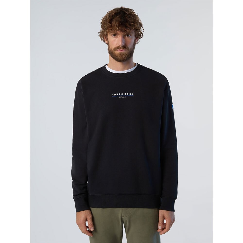 

Свитер North Sails Basic Comfort Fit Crew Neck, черный