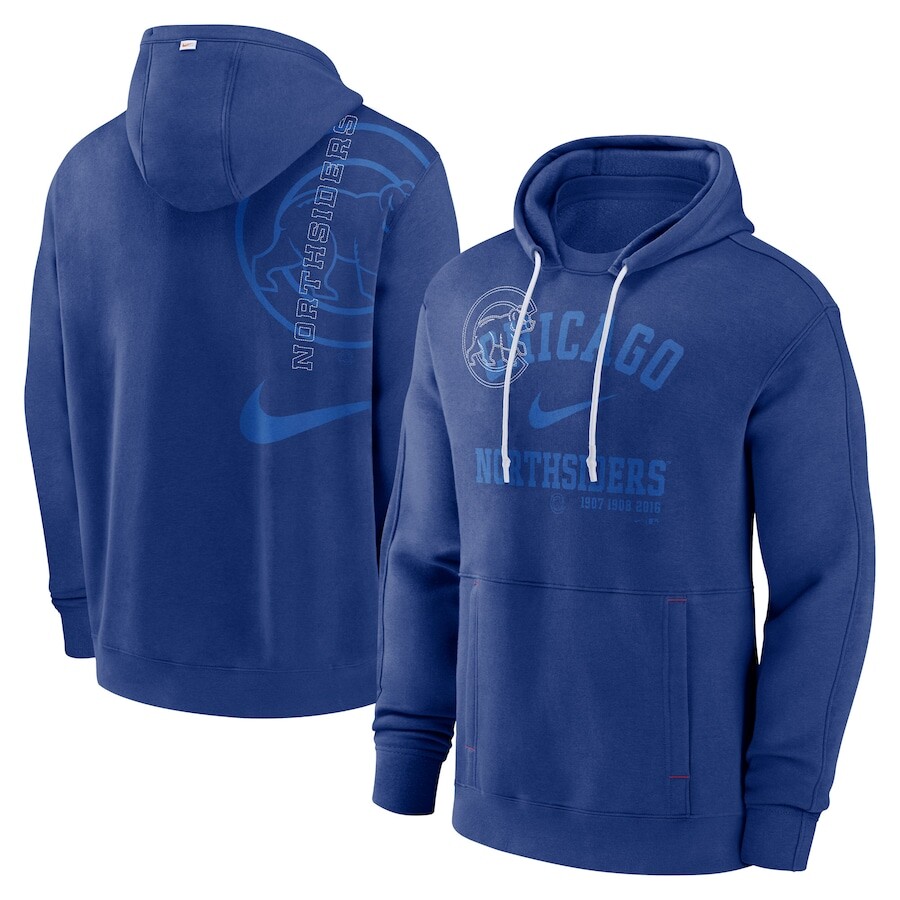 

Пуловер с капюшоном Nike Chicago Cubs, роял