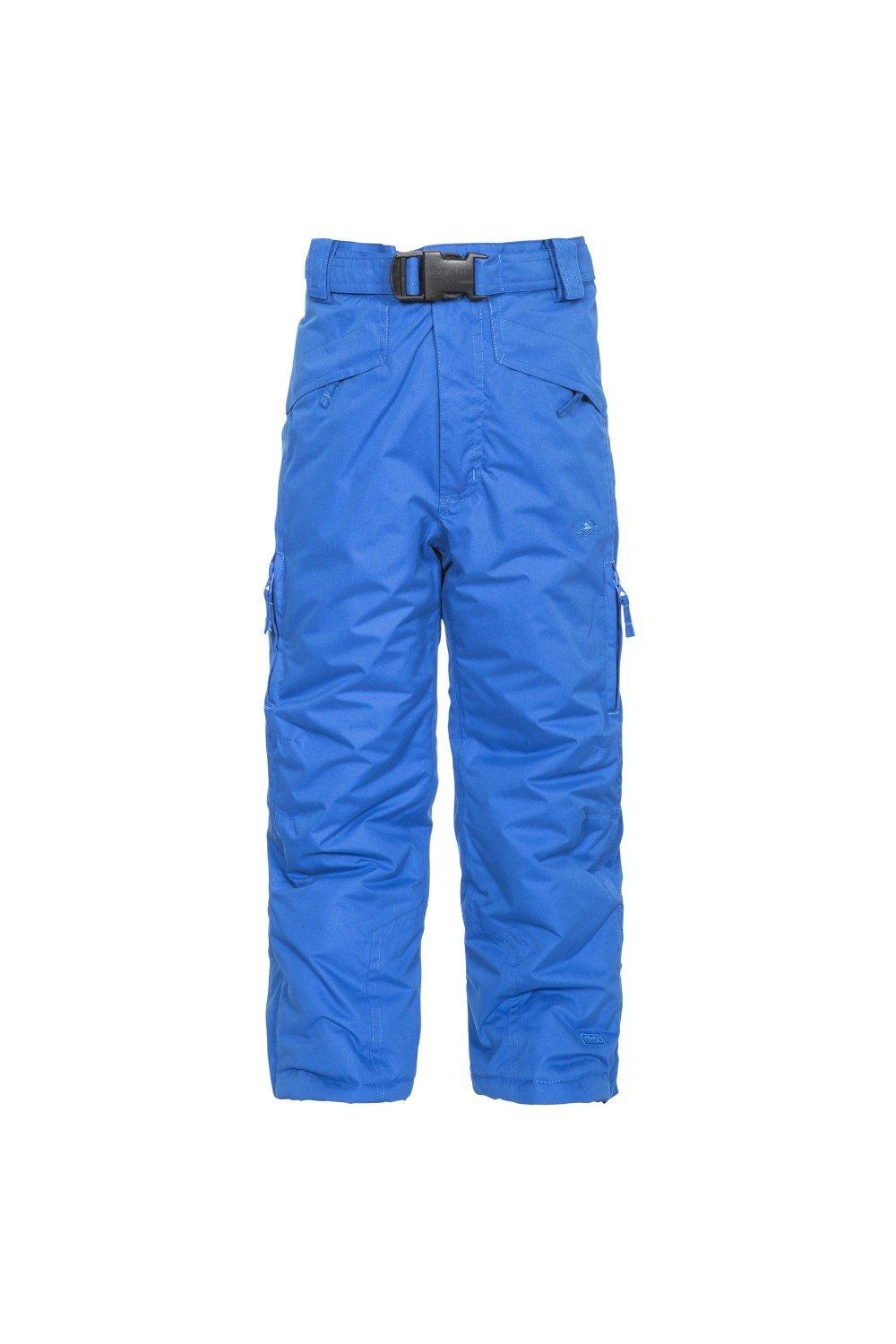 Чудесные лыжные штаны со съемными бретелями Trespass, синий