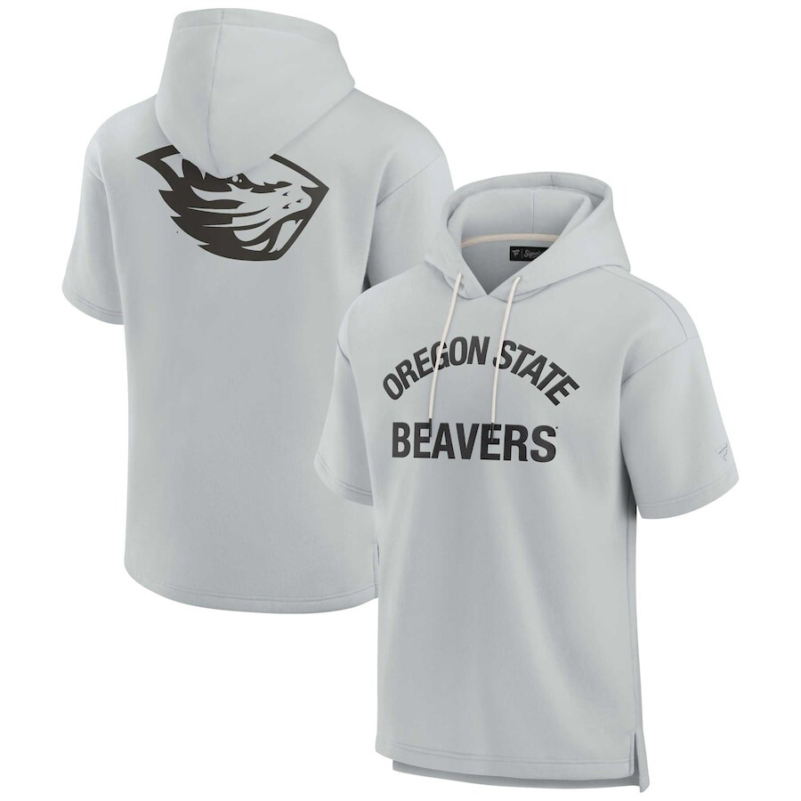 

Футболка с коротким рукавом Fanatics Signature Oregon State Beavers, серый