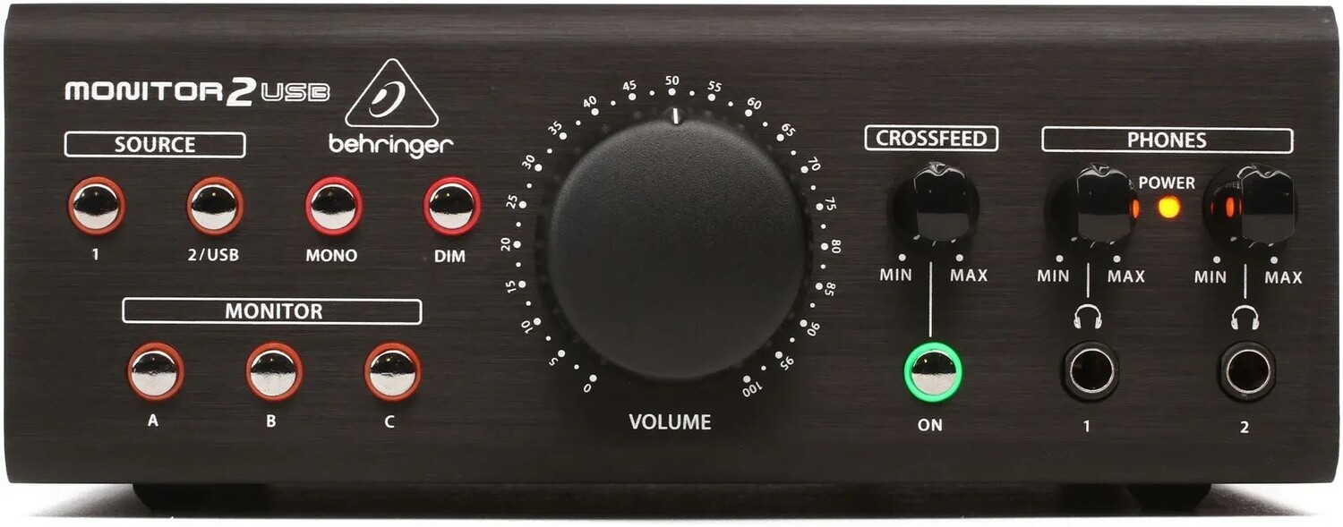 

Контроллер монитора Behringer MONITOR2USB
