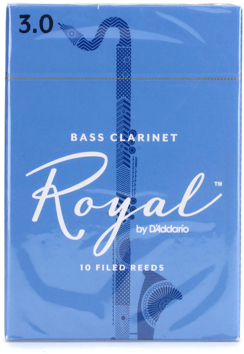 

Трость для бас-кларнета D'Addario REB1030 Royal — 3,0 (10 шт.)