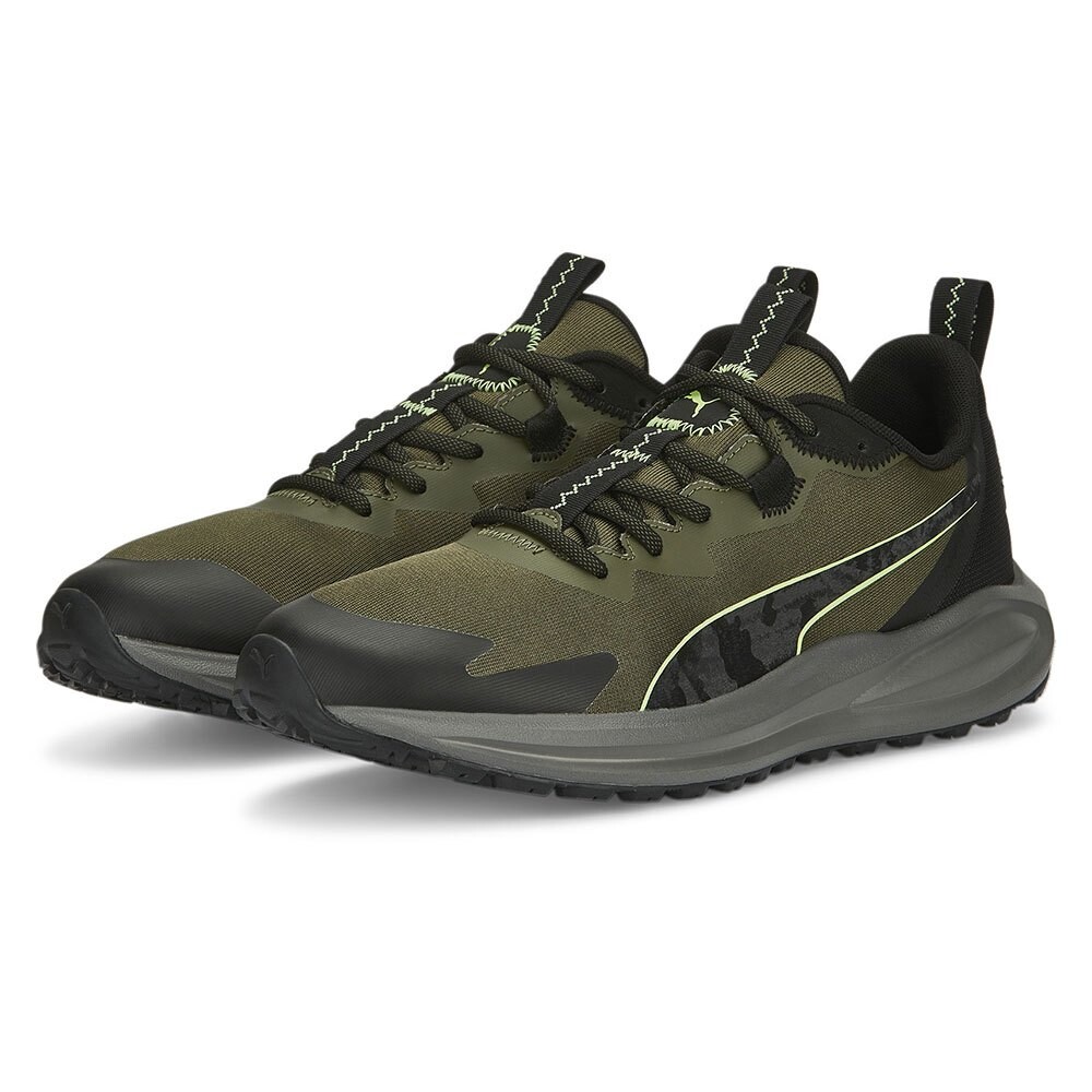 

Кроссовки для бега Puma Twitch Runner Trail, зеленый