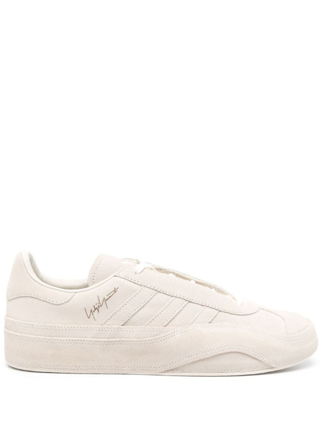 

Y-3 кроссовки Gazelle из коллаборации с adidas, нейтральный цвет, Белый