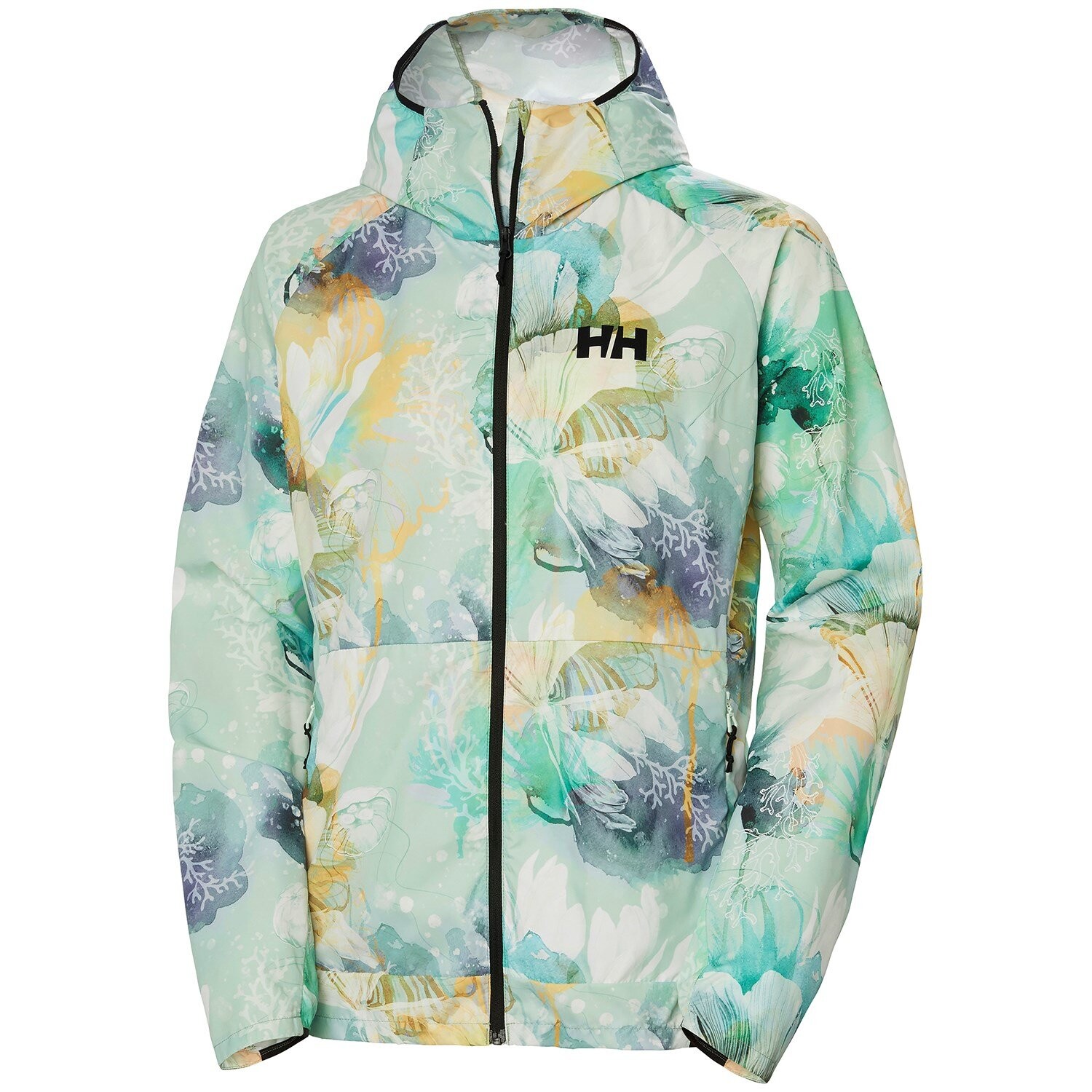 

Ветровка Helly Hansen Roam Print Windbreaker, цвет Jade Esra