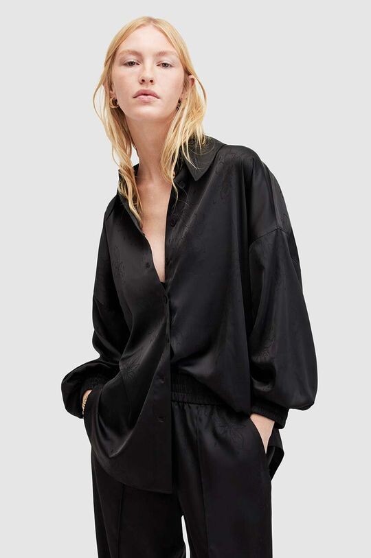 

Рубашка Charli Jacq Shirt AllSaints, черный