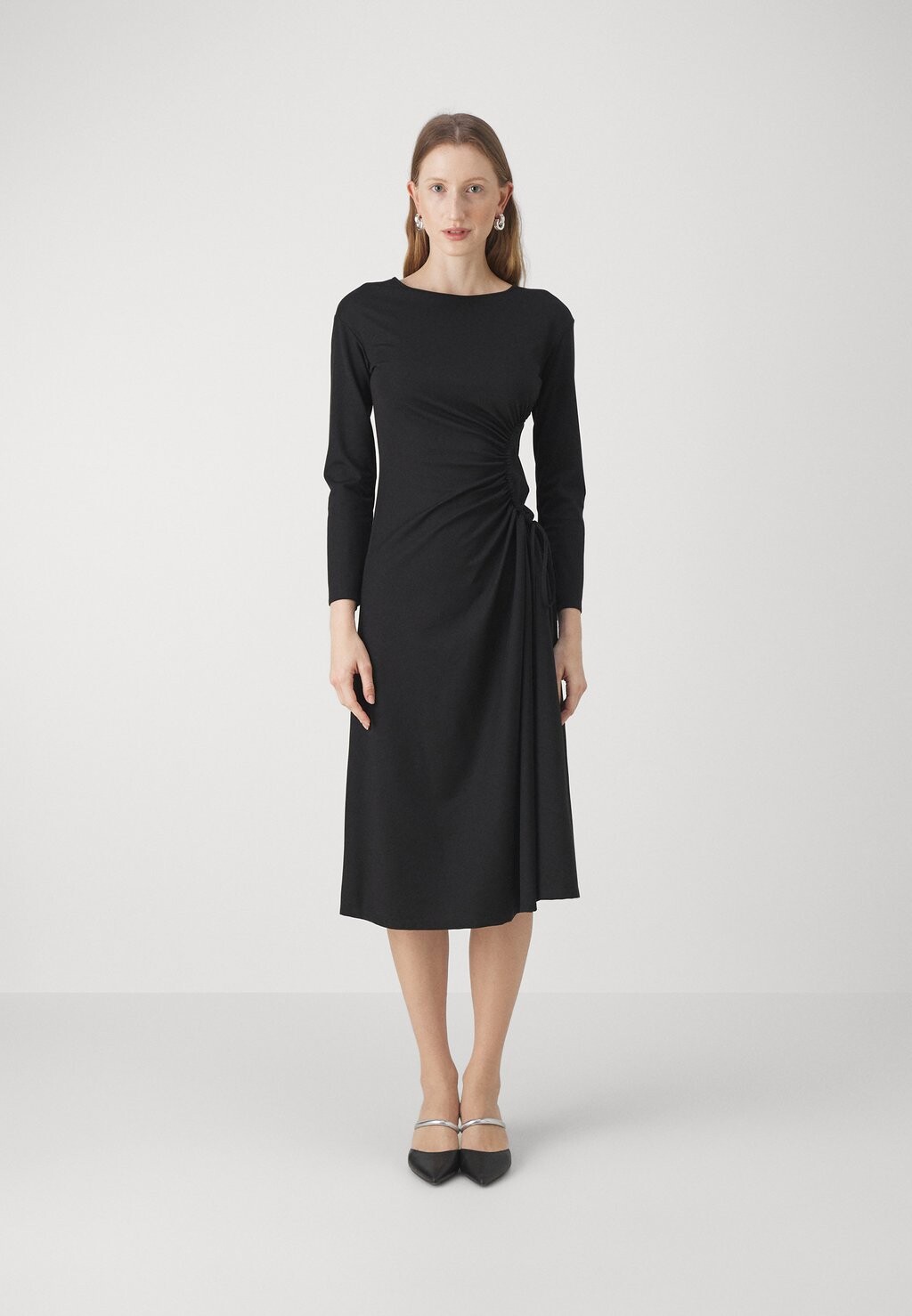 

Платье из джерси Romania WEEKEND MaxMara, черный