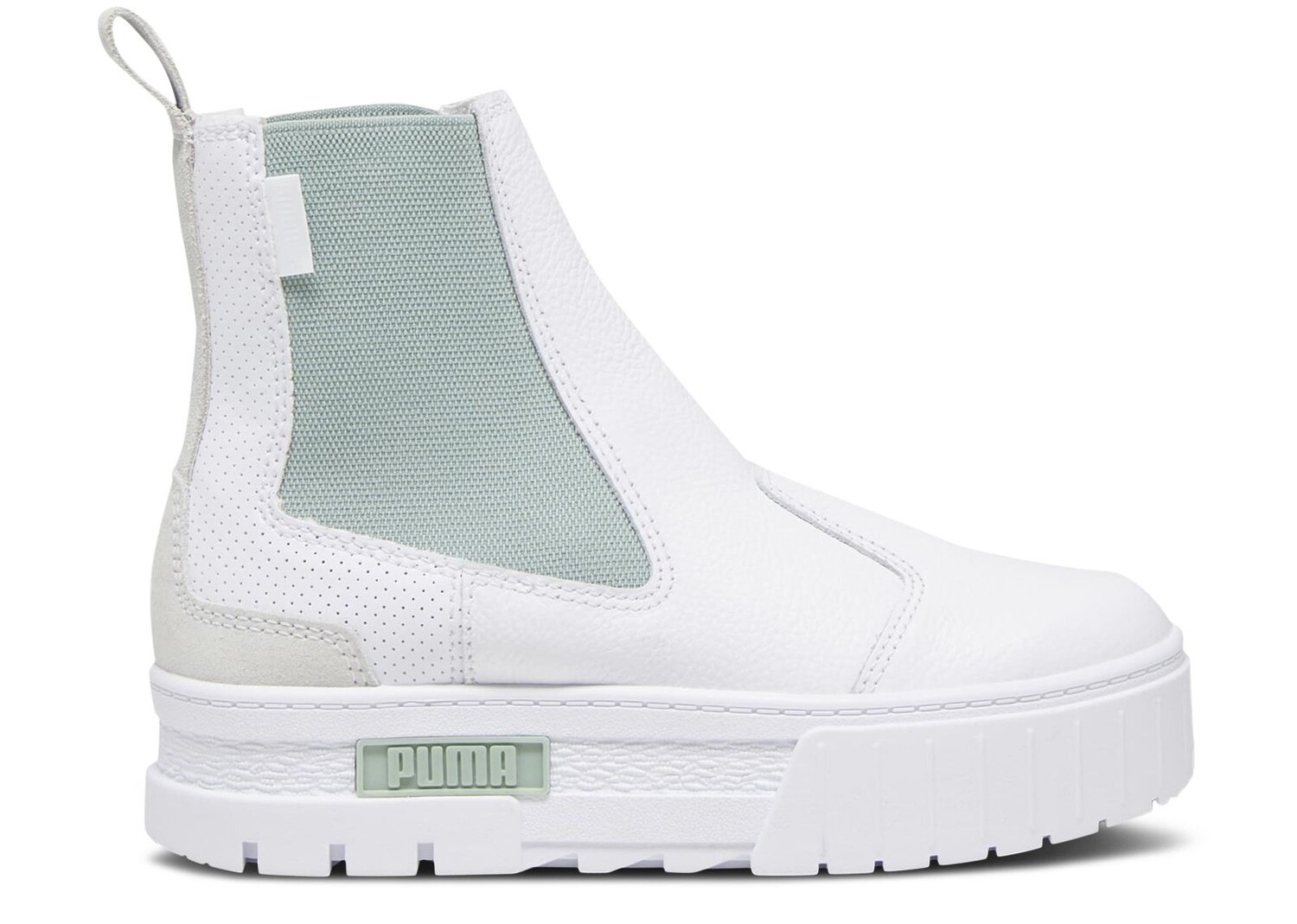 

Кроссовки Puma Wmns Mayze Chelsea Luxe 'White Mint', белый