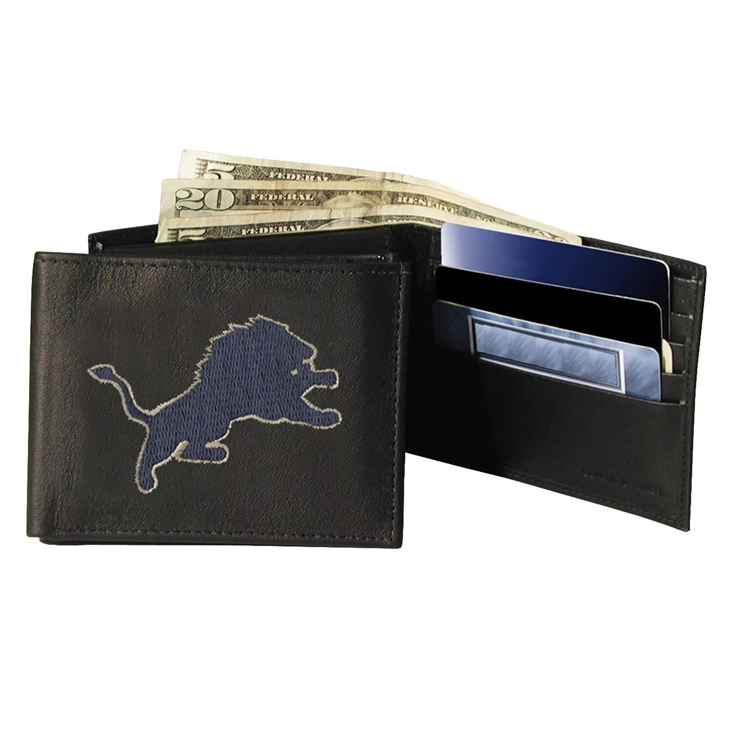 

Двойной кошелек Detroit Lions
