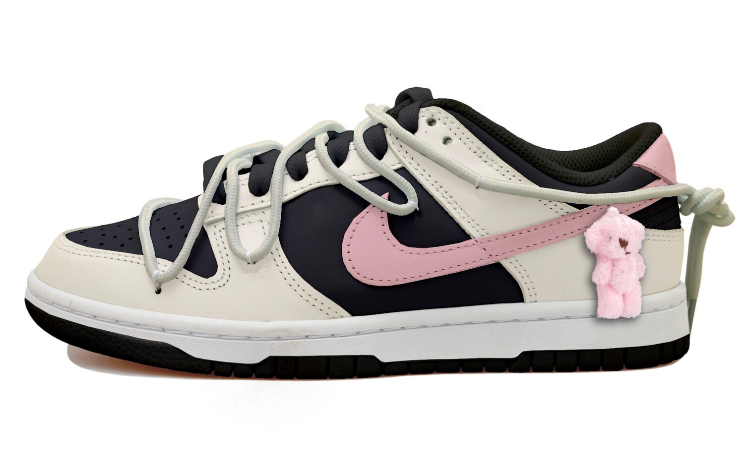 

Обувь для скейтбординга Dunk Kids для начальной школы Nike, цвет Beige/Black Pink