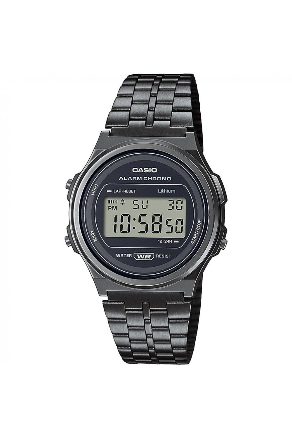 

Цифровые часы EClassic с черным IP-адресом A171WEGG-1AEF Casio, черный