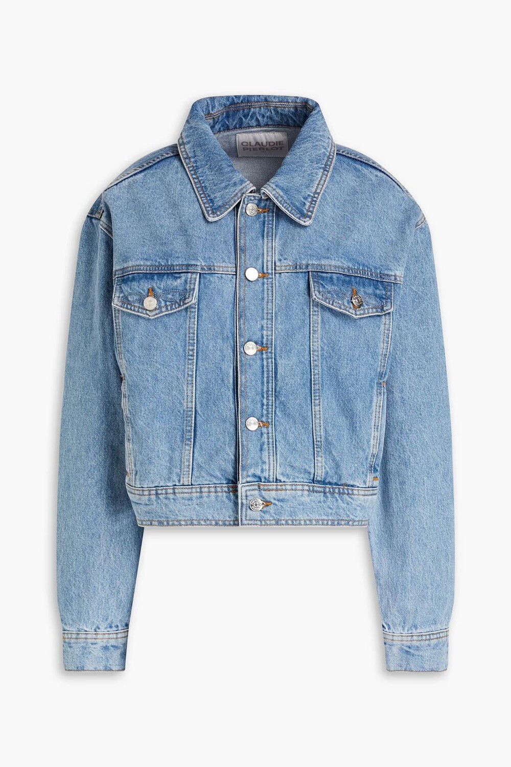 

Джинсовая куртка Claudie Pierlot, легкий деним