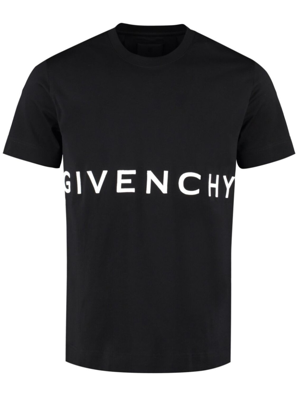 

Футболка с логотипом в виде флока Givenchy, черный