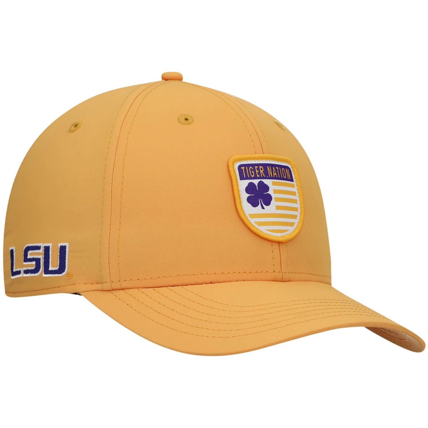 

Мужская золотистая бейсболка LSU Tigers Nation Shield Snapback