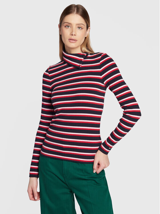 

Узкая блузка Tommy Hilfiger, синий