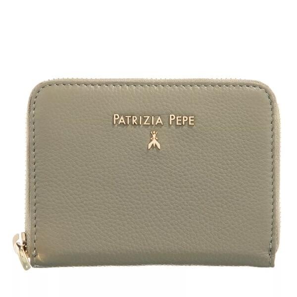 

Кошелек mini zip around sage Patrizia Pepe, зеленый