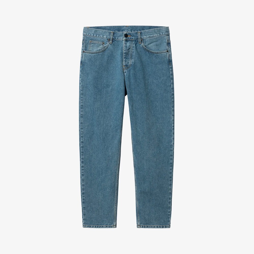 

Брюки Newel Pant 'Blue Stone Bleached' Carhartt WIP, синий
