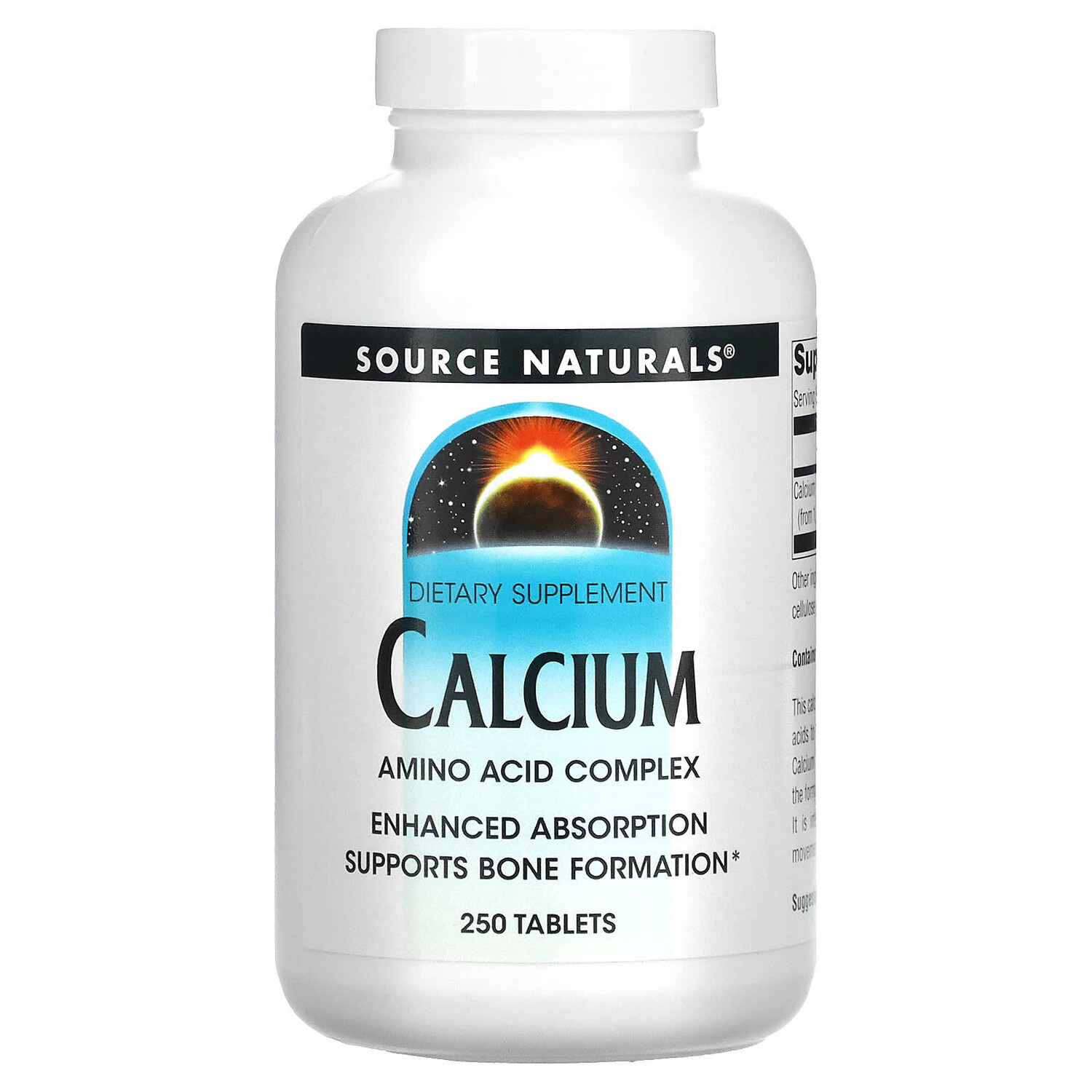 

Кальций, 250 таблеток, Source Naturals