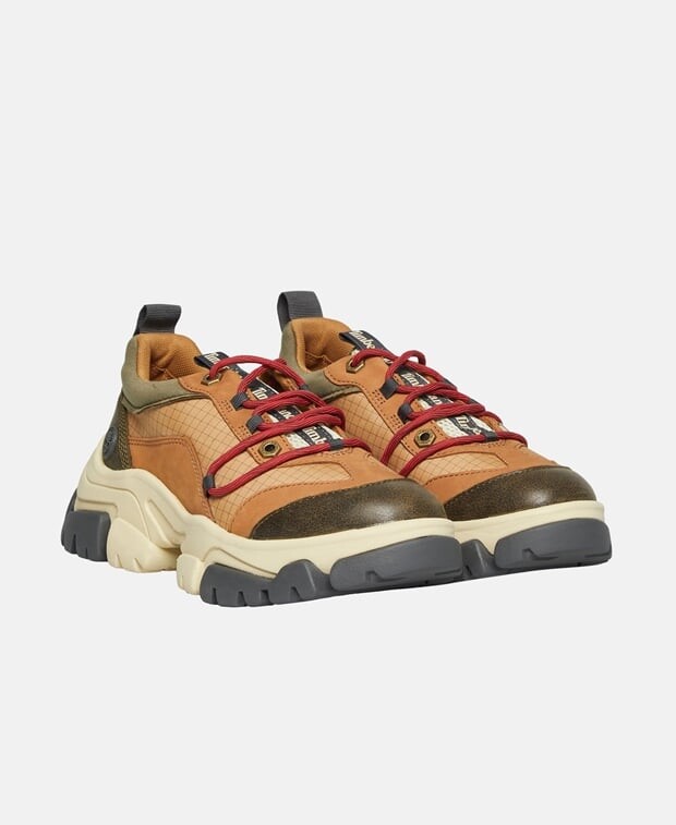 

Массивные кроссовки Timberland, коричневый