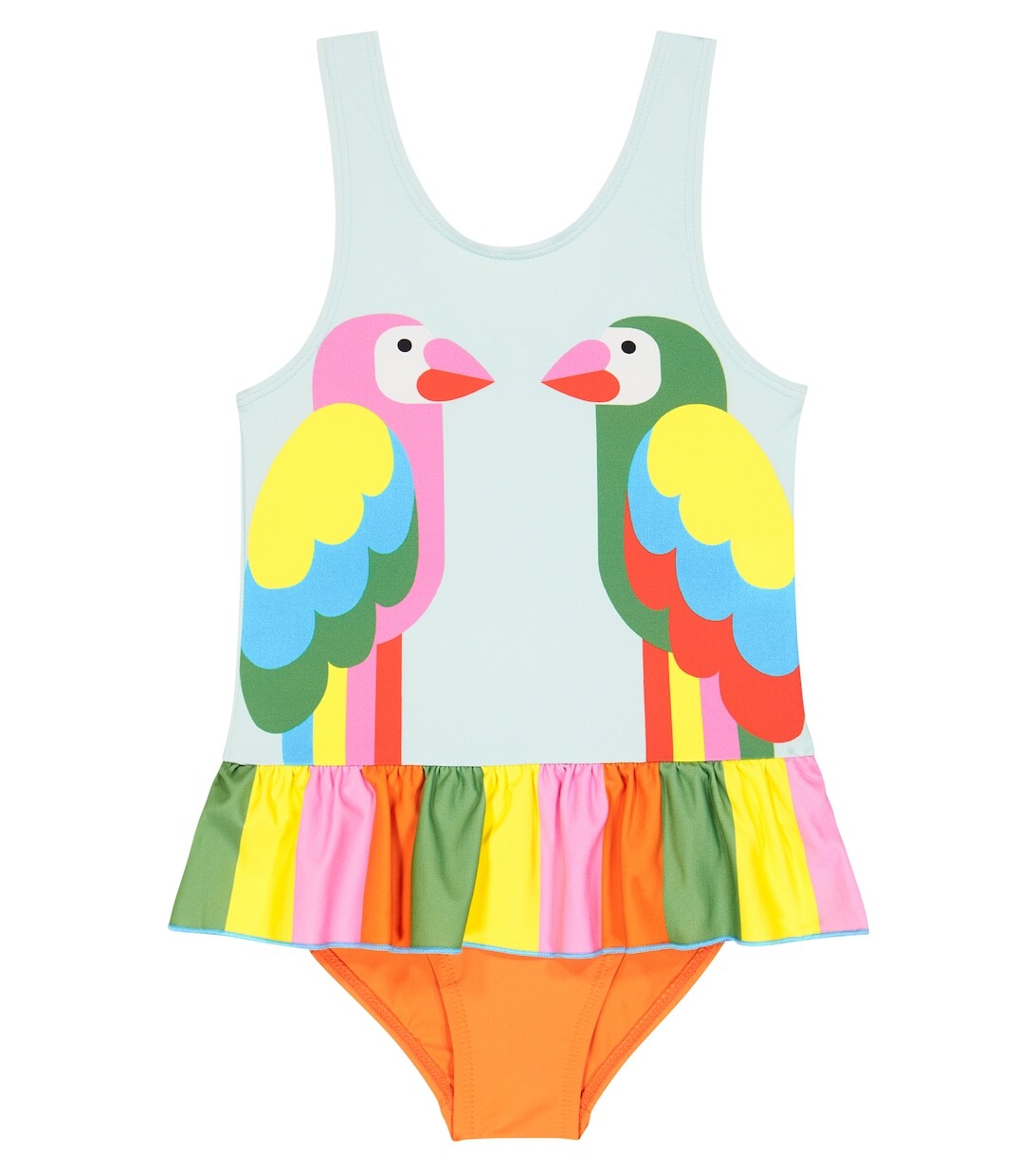 

Купальник с принтом Stella McCartney Kids, разноцветный