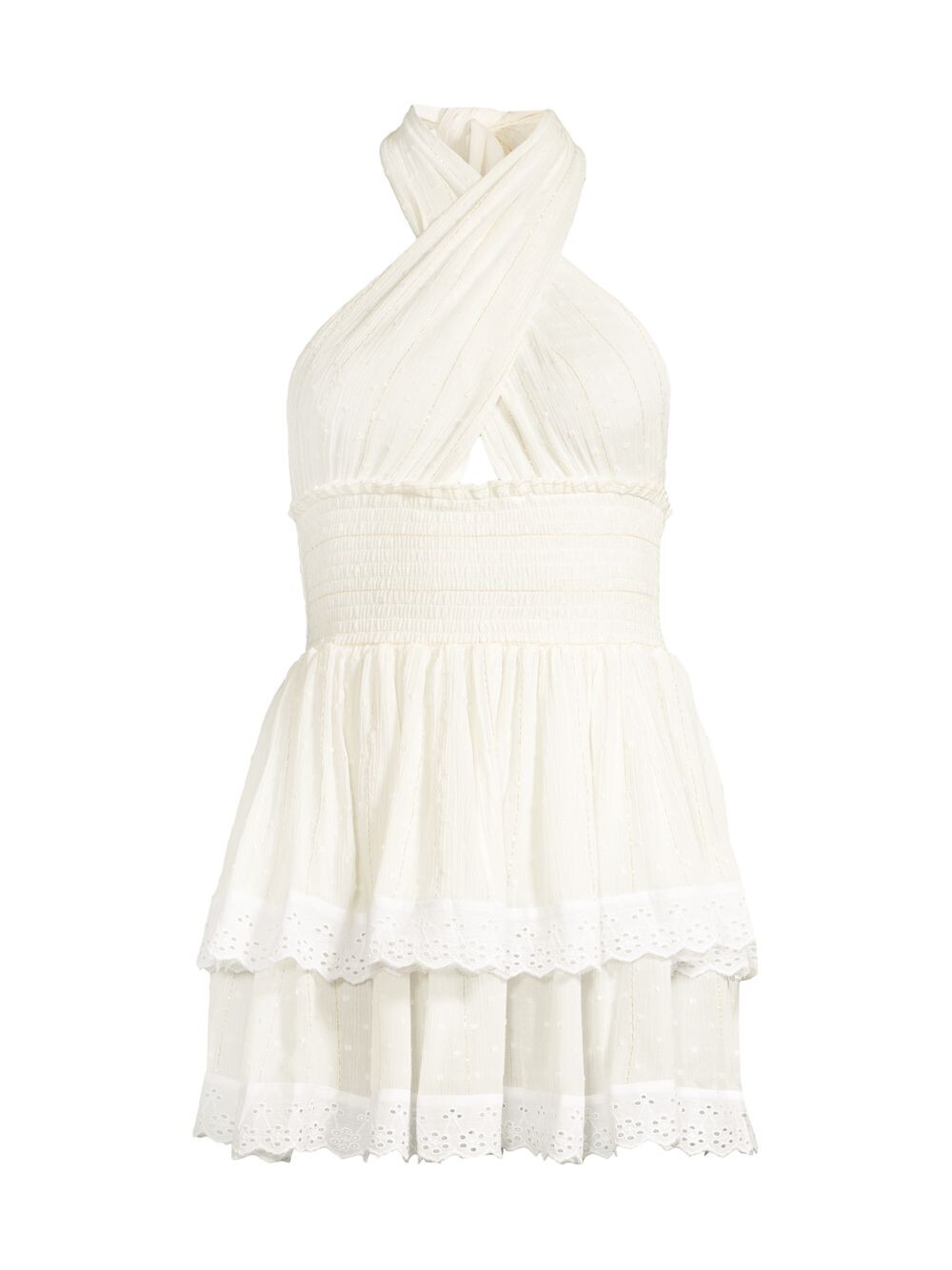 

Мини-платье Nora Halter Cover-Up PQ