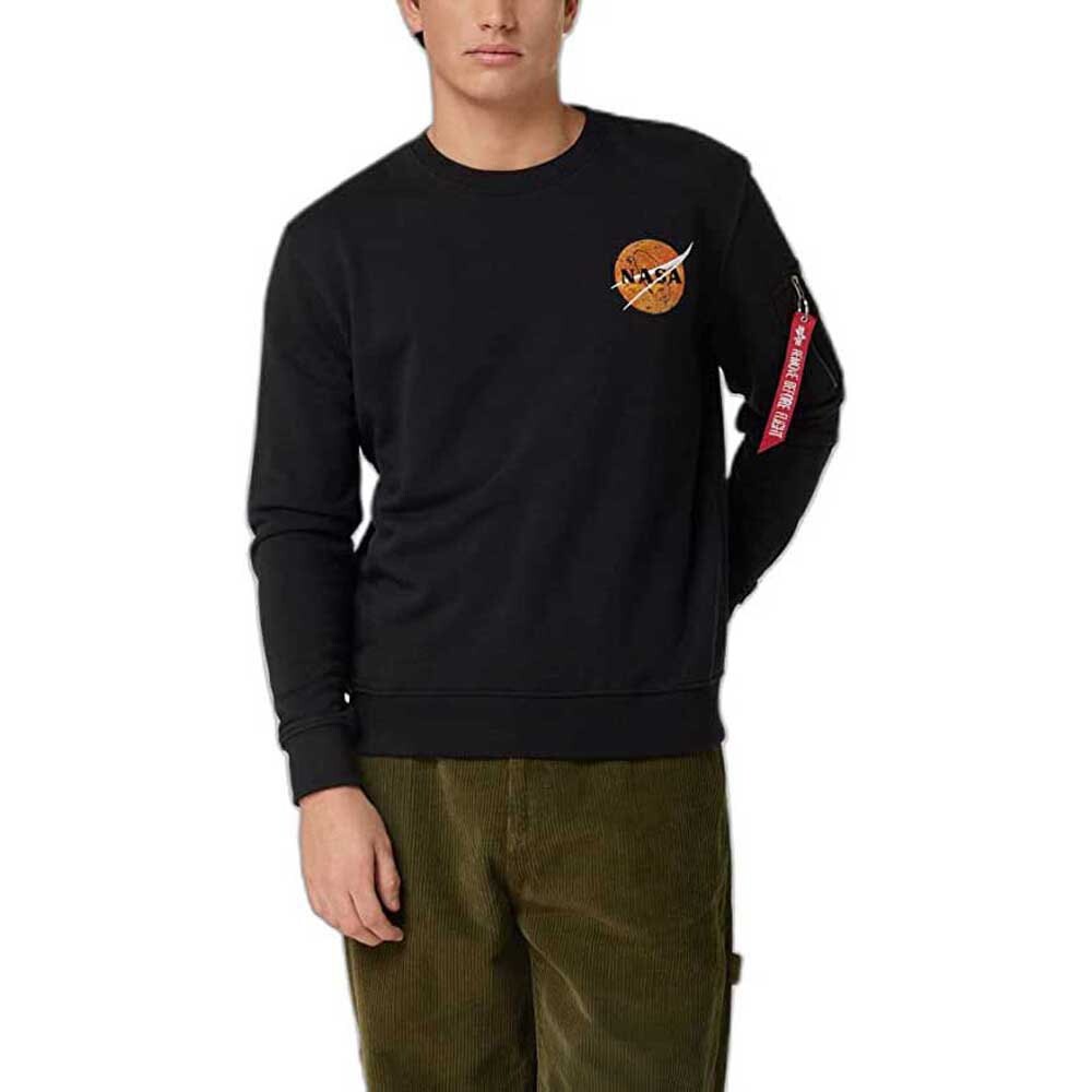

Толстовка Alpha Industries Nasa Davinci, черный