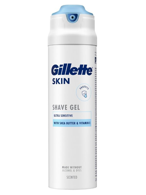 Gillette Skin Ultra Sensitive гель для бритья, 200 ml gillette skin ultra sensitive