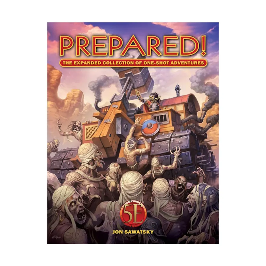 

Prepared! The Expanded Collection, 5th Edition Dungeons & Dragons (Kobold Press), твердый переплет