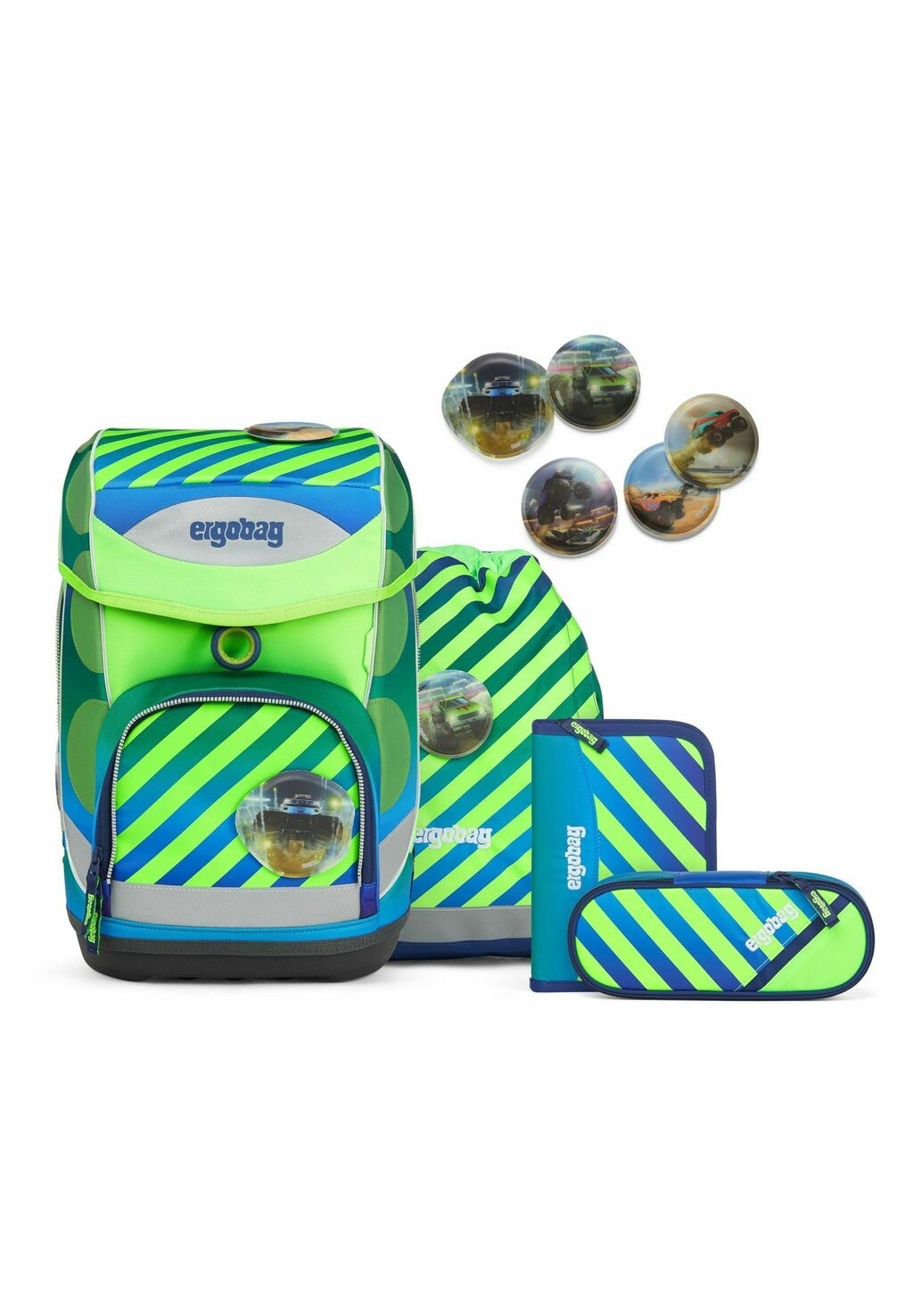 

Рюкзак Set Ergobag, цвет truckbär