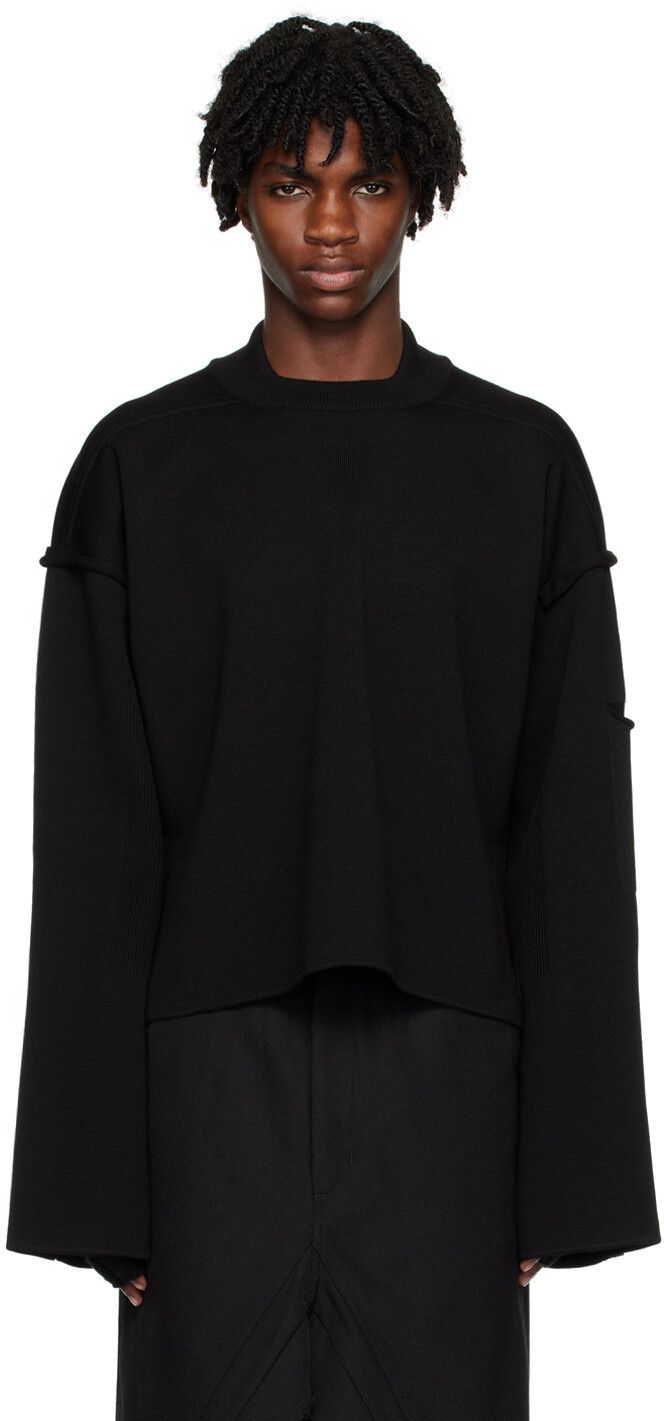 

Черный свитер Rick Owens Tommy Lupetto