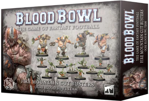 

Миниатюра Games Workshop Blood Bowl: Ogre Team - Fire Mountain Gut Busters