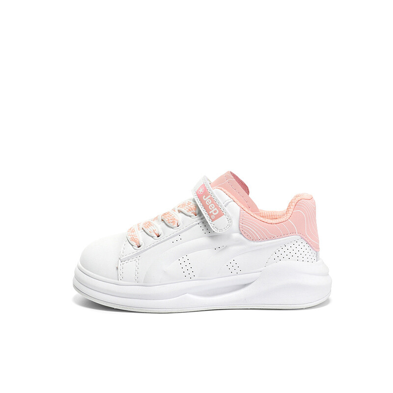 

Детские кроссовки для скейтбординга Kids Low-top бежевые Jeep, розовый